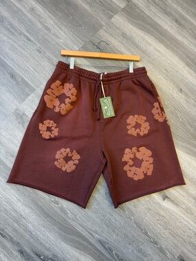 Denim Tears Mono Wreath Shorts